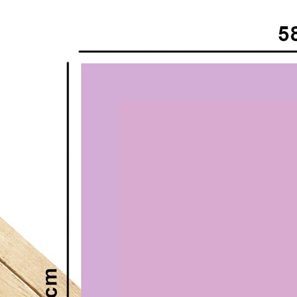 PAPEL COREANO LILA OANCHA TUTU 58X58 PASCUA E10